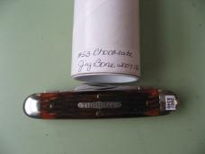 GREAT EASTERN TIDIOUTE  PATTERN 53 2007 CIGAR STOCKMAN CHOCOLATE JIG BONE