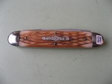 GREAT EASTERN TIDIOUTE  PATTERN 53M 2007 CIGAR MUSKRAT ANTIQUE GREEN JIG BONE
