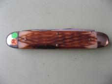 GREAT EASTERN TIDIOUTE  PATTERN 53M 2007 CIGAR MUSKRAT ANTIQUE GREEN JIG BONE