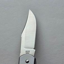 Kershaw Black Gulch 3120 Lockback Pocket Knife Satin Clip Point Blade