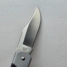 Kershaw Black Gulch 3120 Lockback Pocket Knife Satin Clip Point Blade