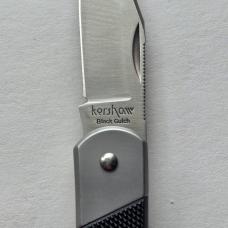 Kershaw Black Gulch 3120 Lockback Pocket Knife Satin Clip Point Blade
