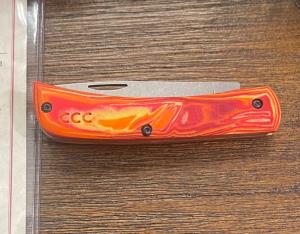 Case 2026 CCC Inferno Sod Buster jr with clip. Only 300 made. 