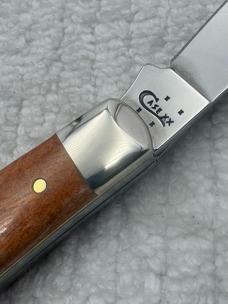 Case XX USA 4 Dot 2016 6207 SS Mini Trapper 2 Blade Slip Joint Pocket Knife (147)