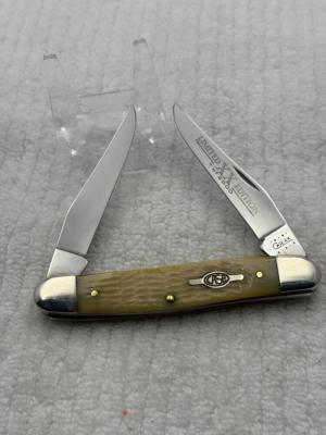 Case XX USA 10 Dot 2000 Ltd Ed 1  2500 2 Blade Muskrat Slip Joint Pocket Knife 153