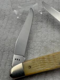 Case XX USA 10 Dot 2000 Ltd Ed 1 / 2500 2 Blade Muskrat Slip Joint Pocket Knife (153)