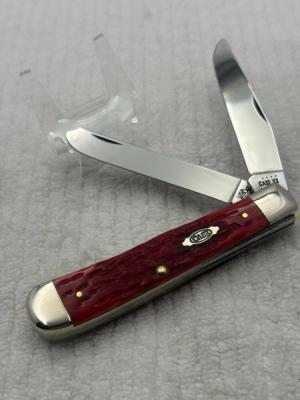 Case XX USA 9 Dot 2021 6254CV 2 Blade Trapper Slip Joint Pocket Knife 154