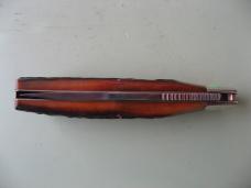 TUNA VALLEY 2012 LOCK BACK TRAPPER AMBER STAG