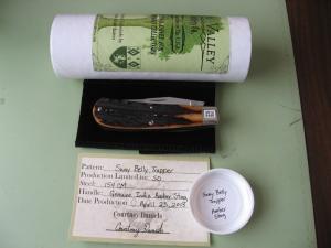 TUNA VALLEY 2013 SWAY BACK TRAPPER AMBER STAG