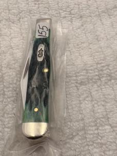 Case XX USA 8 Dot 2022 6225 1/2 SS 2 Blade Small Coke Bottle Swell Center Jack (155)