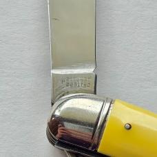 Vintage Imperial USA Fish Knife Yellow Toothpick Scaler Disgorger Pat Pend 1940s