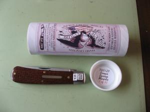 GREAT EASTERN TIDIOUTE 745125 MUSTANG SFA BROWN BURLAP MICARTA