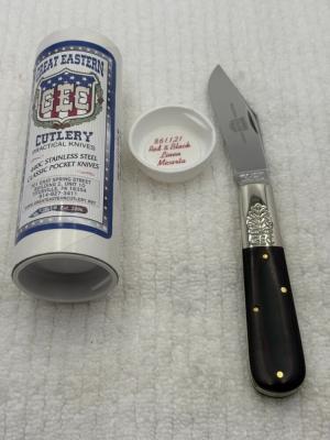 Great Eastern Cutlery Cyclops Steel Works USA 2 Acorn Barlow 1 Blade 861121