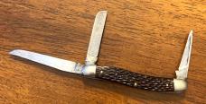 Schrade NY USA 899 Serpentine Stockman 