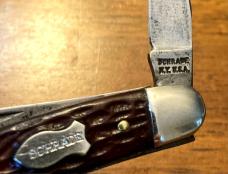 Schrade NY USA 899 Serpentine Stockman 