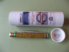 GREAT EASTERN 631226SS SFA FISH KNIFE GLITTER GOLD ACRYLIC