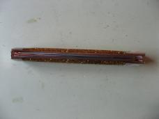 GREAT EASTERN 631226SS SFA FISH KNIFE GLITTER GOLD ACRYLIC