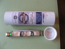 GREAT EASTERN 631226SS SFA FISH KNIFE SALMON PEARL ACRYLIC