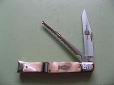 GREAT EASTERN 631226SS SFA FISH KNIFE SALMON PEARL ACRYLIC