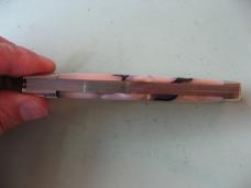 GREAT EASTERN 631226SS SFA FISH KNIFE SALMON PEARL ACRYLIC