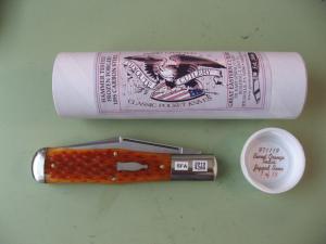 GREAT EASTERN TIDIOUTE 971119 SFA ALLEGHENY BURNT ORANGE INDIA JIGGED BONE 