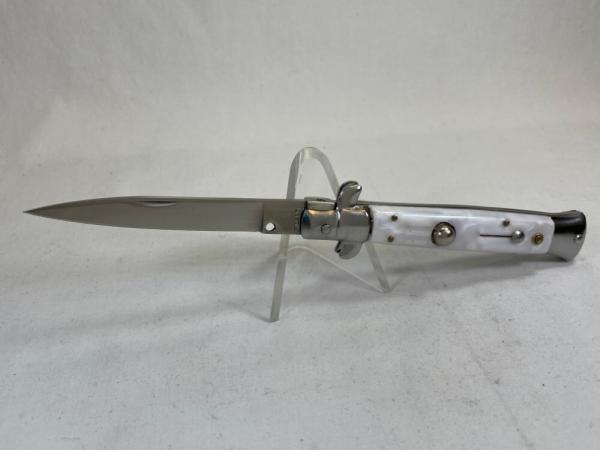 MILANO White Automatic Stiletto MILANO White Automatic Stiletto