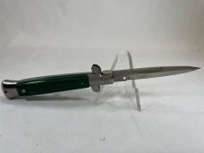 Green Swirl Automatic Stiletto