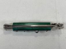 Green Swirl Automatic Stiletto