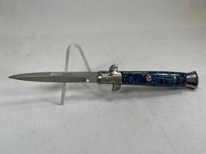 Blue Marble Automatic Stiletto