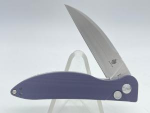 KIZER V3566N1 Purple G10 Swaggs Design Sway Back Automatic