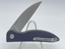 KIZER V3566N1 Purple G10 Swaggs Design Sway Back Automatic