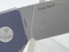 KIZER V3566N1 Purple G10 Swaggs Design Sway Back Automatic