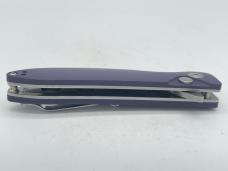 KIZER V3566N1 Purple G10 Swaggs Design Sway Back Automatic