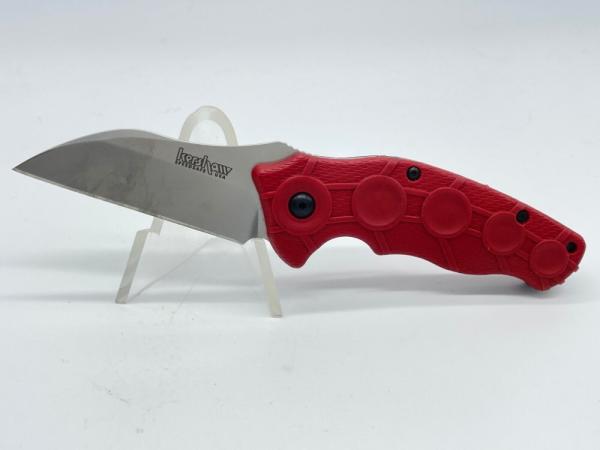 KERSHAW USA 1820RD Needs Work Assisted Red Liner Lock KERSHAW USA 1820RD Needs Work Assisted Red Liner Lock