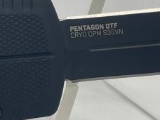 SOG Pentagon Blackout Spear Point OTF Automatic w/ OMP Box 