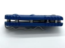 BOKER PLUS Drop Point Blue Stubby Automat Kalashnikov 74 w/ OMP Box