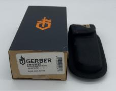 GERBER USA S30V Black/Silver EMPOWER Push Button Automatic w/ OMP Box & Sheath