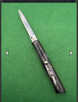 Italian CEM lockback Ackermannchen type knife