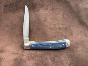 Schrade 194OT Gunstock Trapper with Micarta Handles