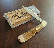 1998 Case XX Pocket Worn Green Bone Copperlock 61549L 