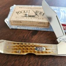 1998 Case XX Pocket Worn Green Bone Copperlock 61549L 