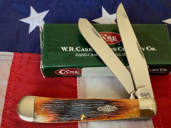 Case xx 2006 Trapper (6254 SS) w/ Autum Barnboard Bone Handles -NOS