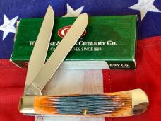 Case xx 2006 Trapper (6254 SS) w/ Autum Barnboard Bone Handles -NOS
