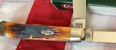 Case xx 2006 Trapper (6254 SS) w/ Autum Barnboard Bone Handles -NOS