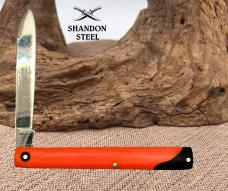 Marbles MR594 Orange and Black Doctors Single Blade Folding Pocket Knife (187)