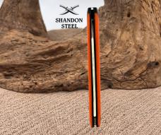 Marbles MR594 Orange and Black Doctors Single Blade Folding Pocket Knife (187)