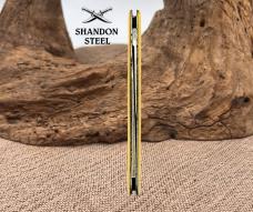 W Bingham Co Cleveland Ohio Vintage Two Blade Yellow Pen Pocket Knife (158)