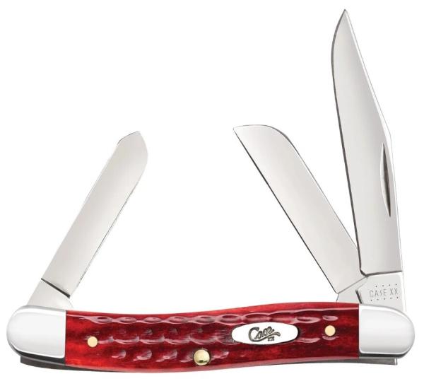 Case Old Red Bone Pocket worn Corn Cob Jig Medium Stockman Case Old Red Bone Pocket worn Corn Cob Jig Medium Stockman