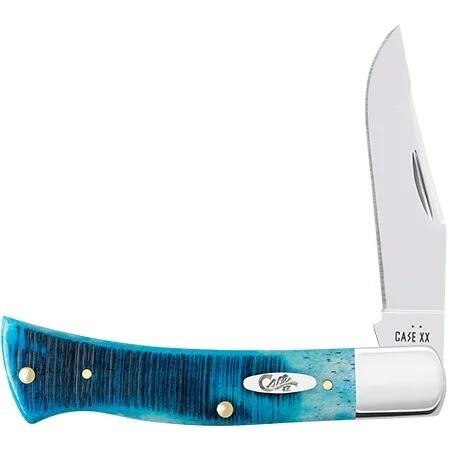 Case Sawcut Jig Caribbean Blue Bone Axe Handle-NIB
