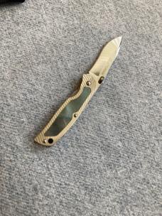 Vintage G. SAKAI Cutlery, Japan, RIP Liner-Lock, VG-10, Black Pearl Interframe Pocket Knife - MINT